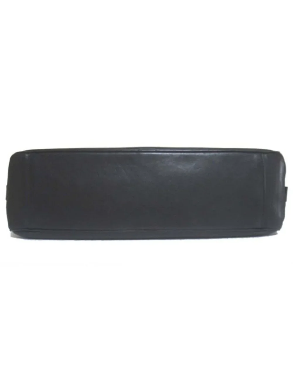 Dior Homme Leather Briefcase Business With PC Pocket Black